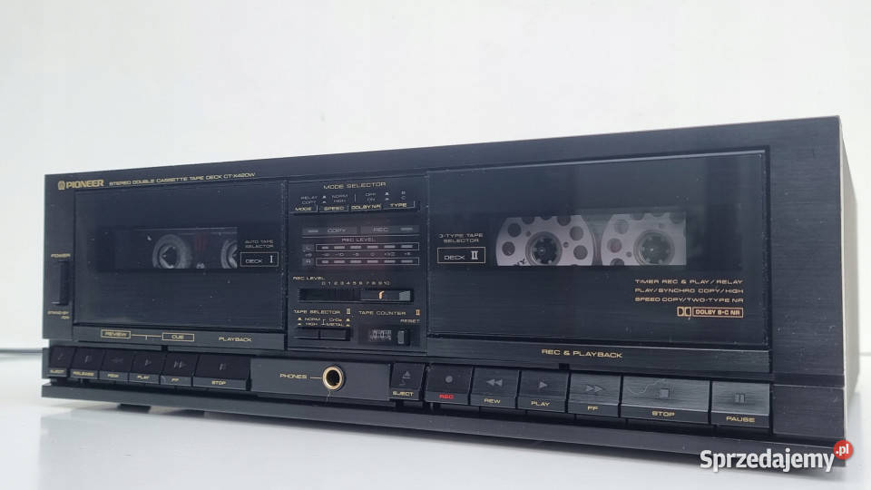Magnetofon catette deck Pioneer CT W 420X Międzychód sprzedam
