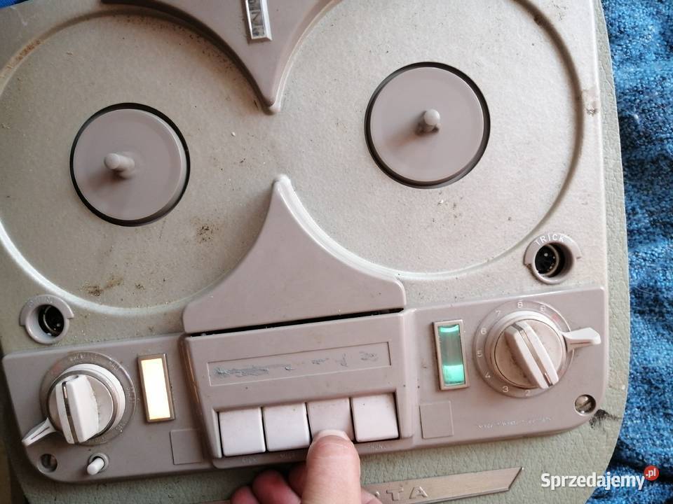 magnetofon szpulowy loeve opta walizkowy lampowy Legnica