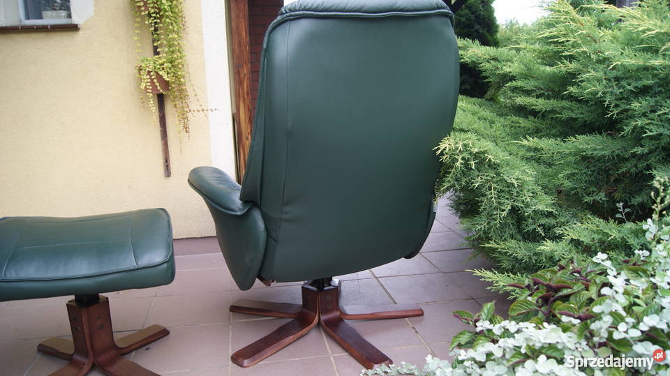 Fotel obrotowy skórzany duński DESIGN Dobroszyce