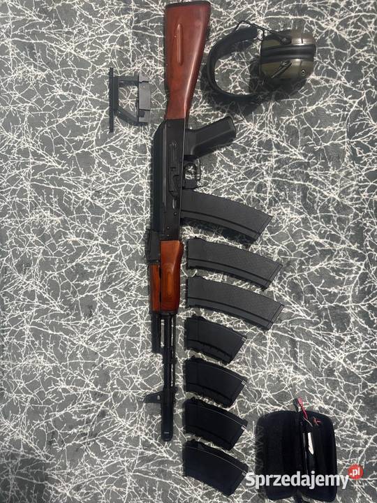Zestaw Karabin szturmowy AEG Specna Arms AK Warszawa sprzedam
