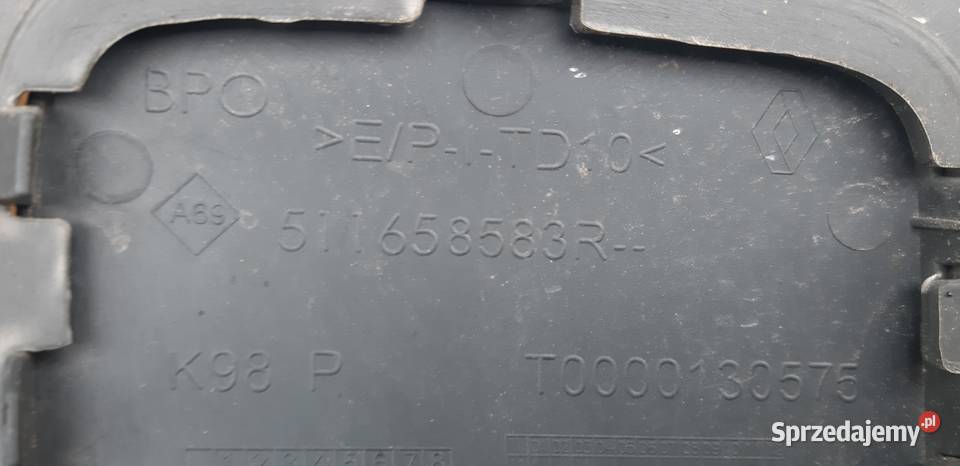 RENAULT CLIO IV 4 KOMBI ZDERZAK TYŁ 850B22689R Bieleń