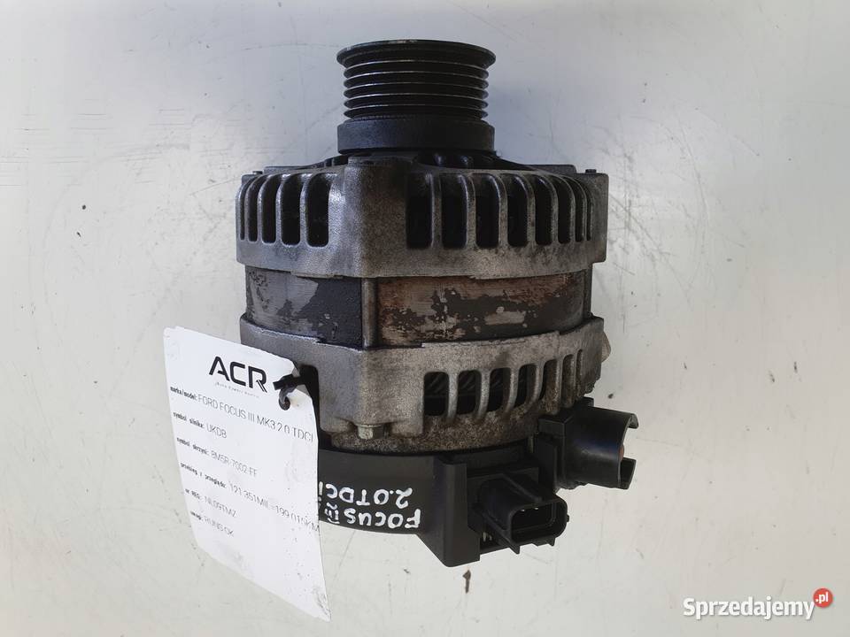 ALTERNATOR Ford Focus MK2 20 TDCI LRA02814 Układ elektryczny silnika lubelskie Rudka