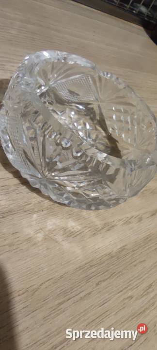 Kryształowa popielniczka mazowieckie Warszawa