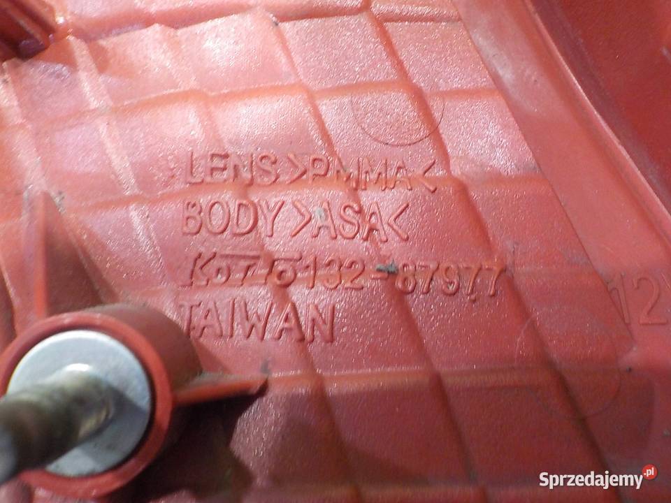 LANCER VIII X LIFT 10r 20 DID HB 5D lampa prawa Lampy tylne Oświetlenie Suków