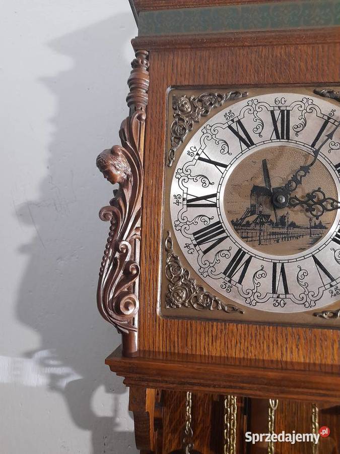 Wiszący zegar ścienny holenderski kwadransowy ścienny Rzeszów sprzedam