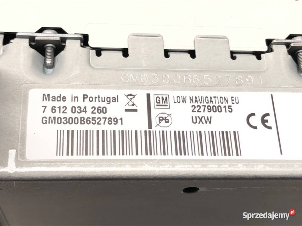 RADIO OPEL ASTRA J 22790015 0915 ODTWARZACZ osobowe Sprzęt audio fabryczny