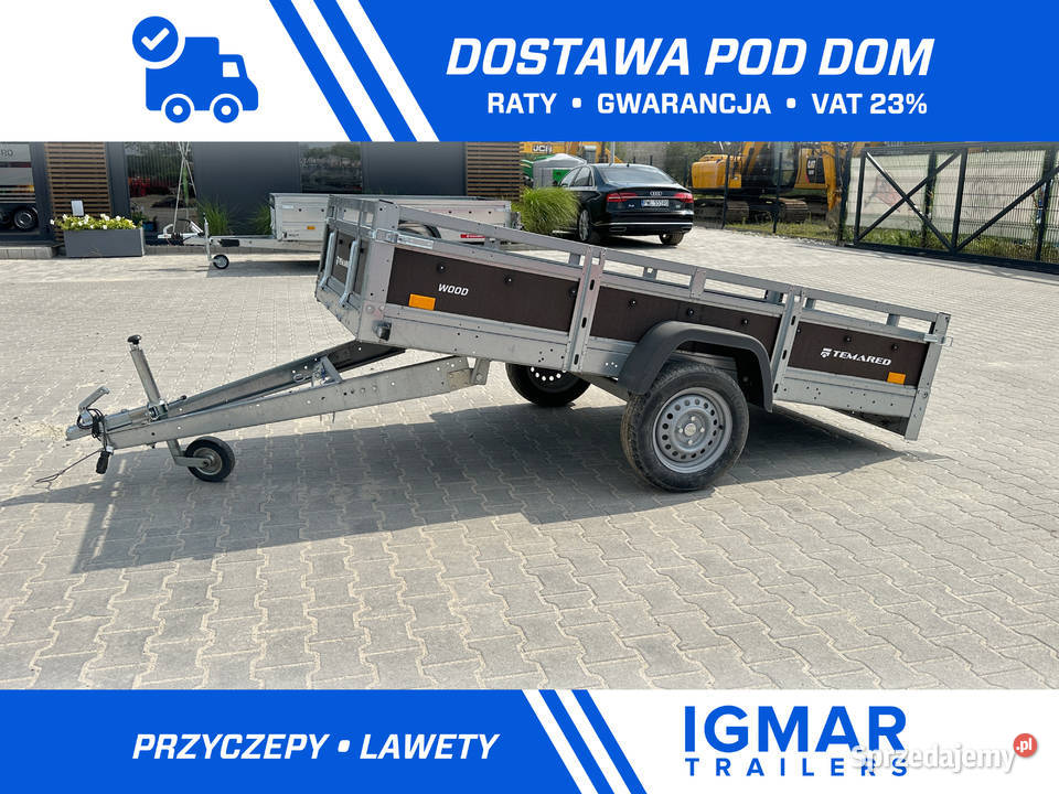 TEMARED WOOD 2612 KIPP przyczepka uchylna DMC Cegielsko