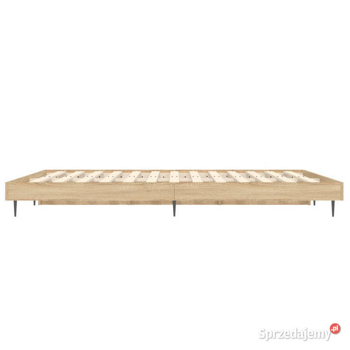 Łóżko bez materaca dąb sonoma 120x190 WM832296 123cm mazowieckie sprzedam
