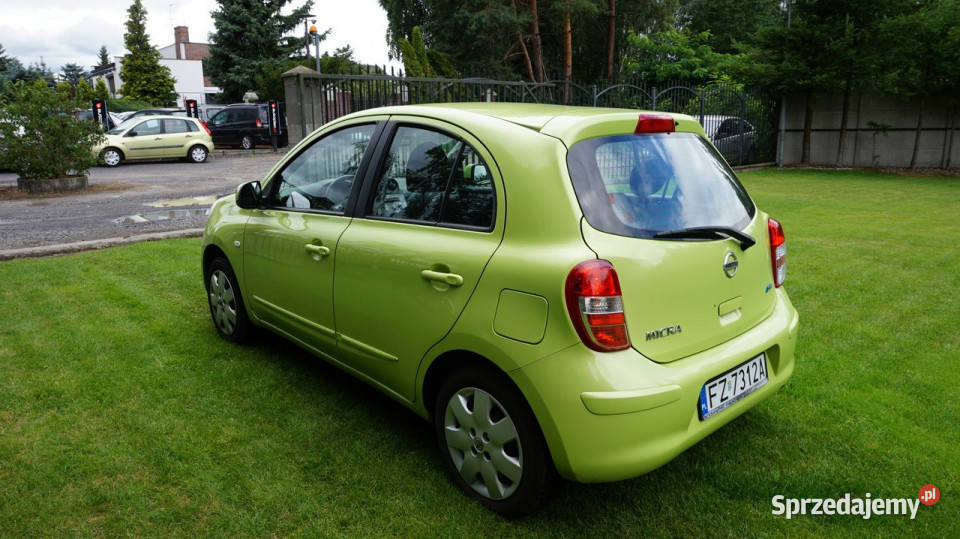 Nissan Micra zarejestrowany ubezpieczony zielony