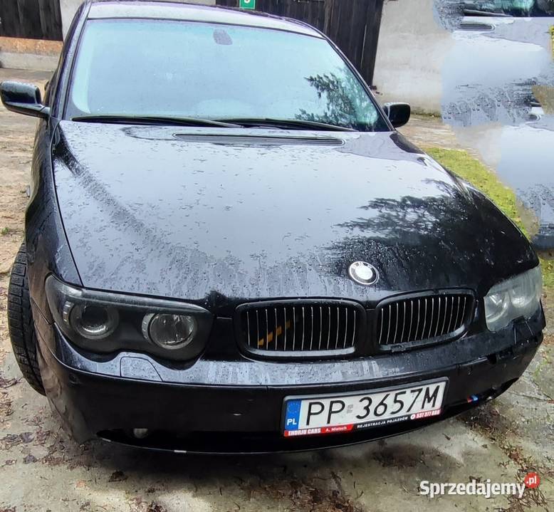 BMW E65 745i lpg INDVIDUAL 459323km Krajenka sprzedam
