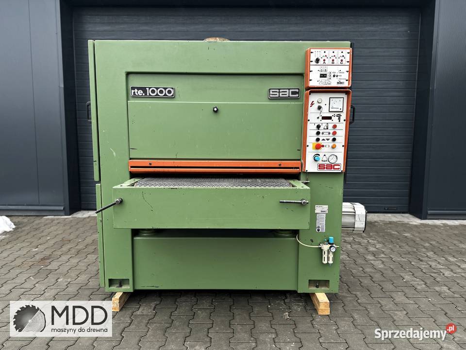 Szlifierka szerokotaśmowa SAC rte1000 1418 Łabuńki Pierwsze