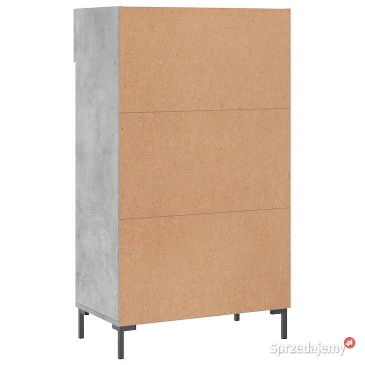 Szafka na buty szarość betonu 60x35x105 WM829616 Warszawa sprzedam