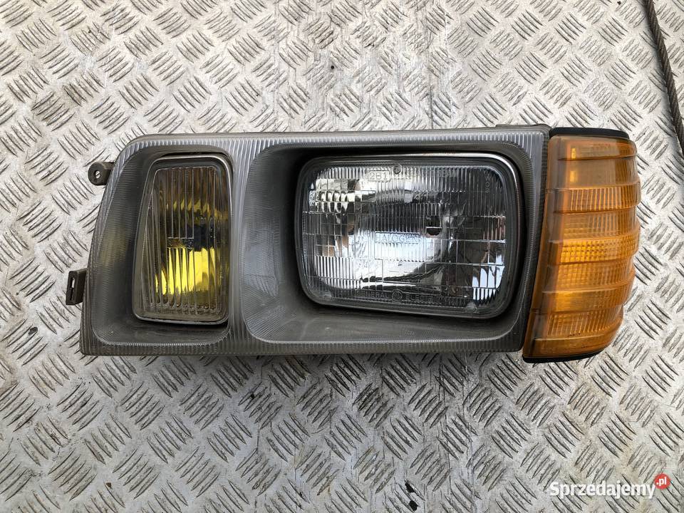 Lampy przednie Mercedes W126 USA SEL Kompletne osobowe Nowa Sól sprzedam