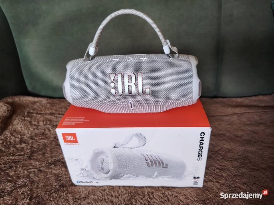 JBL Charge 6 biały NOWY nietrafiony prezent 200 podkarpackie Brzozów sprzedam