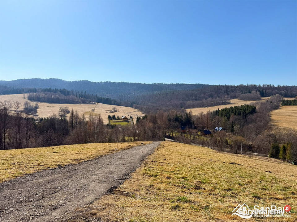 Działka budowlana Stężnica utwardzona