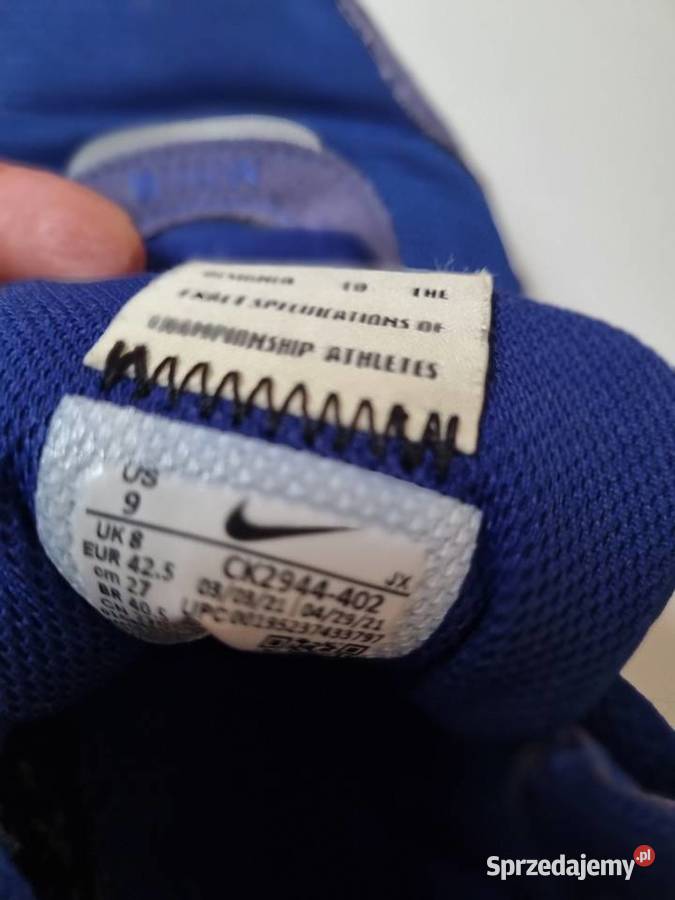 Nike Buty Venture Runner granatowe niebieskie Sportowe