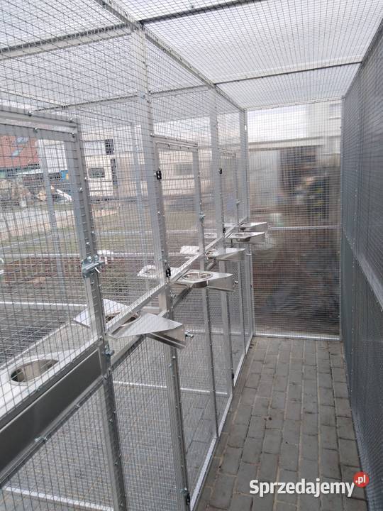 Zestaw wolier woliera aluminiowa Ptaki Czchów