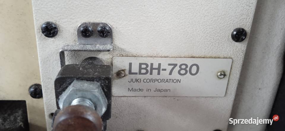 Dziurkarka bieliźniana Juki LBH 780 Łódź