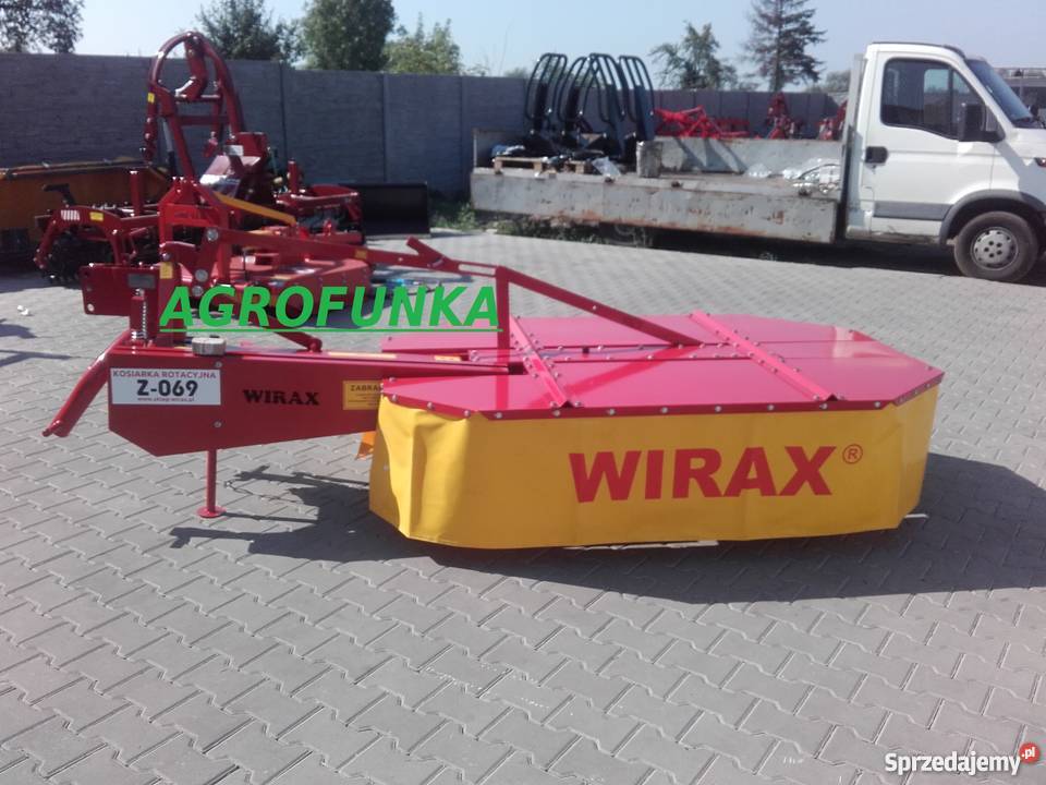 Kosiarka rotacyjna bębnowa 165m WIRAX Mrągowo