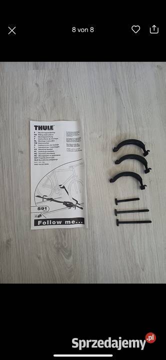 THULE ProRide 591 Uchwyt rowerowy Inowrocław sprzedam