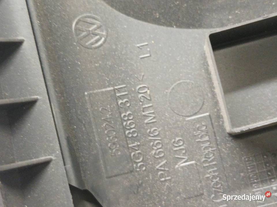 OSŁONA SŁUPKA B LEWA PRAWA KOMPLET GTI CZARNA sprzedam