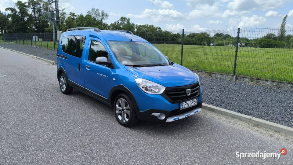 Dacia Dokker Stepway 12 TCe 115 2015r 154000 Fra Pabianice sprzedam