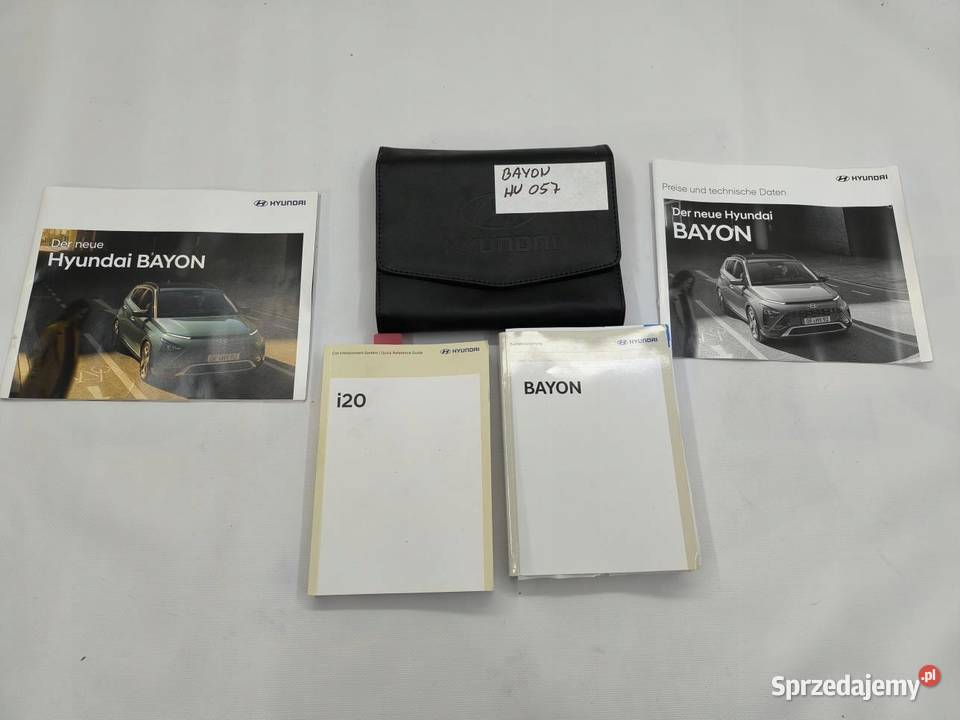 KSIĄŻKA SERWISOWA ETUI I20 III HYUNDAI BAYON osobowe