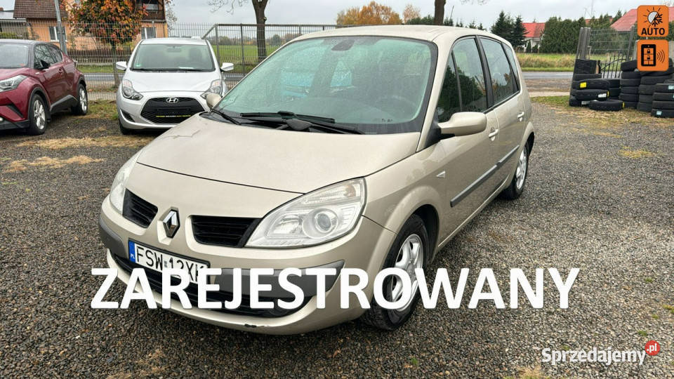 Renault Scenic gaz LPG klima zarejestrowany II Zbąszyń