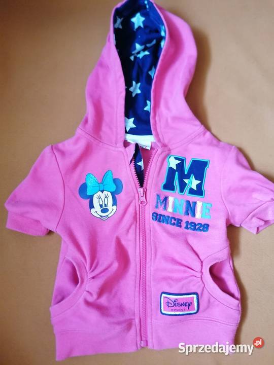 Bluza niemowlęca dziewczynka DISNEY różowa dziewczynka Bluzy sprzedam