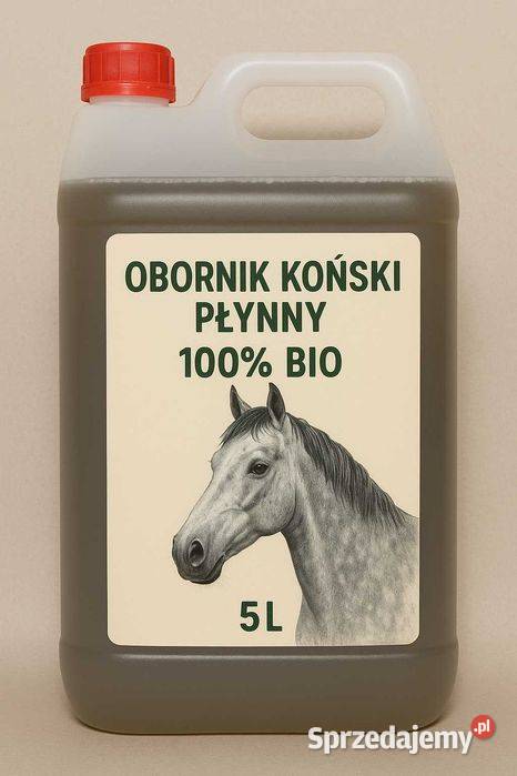 Koński obornik w płynie 5L łódzkie Wielgomłyny sprzedam