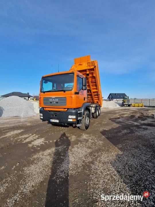 MAN TGA 26480 Wywrotka hydro burta 6x4 Laszczki