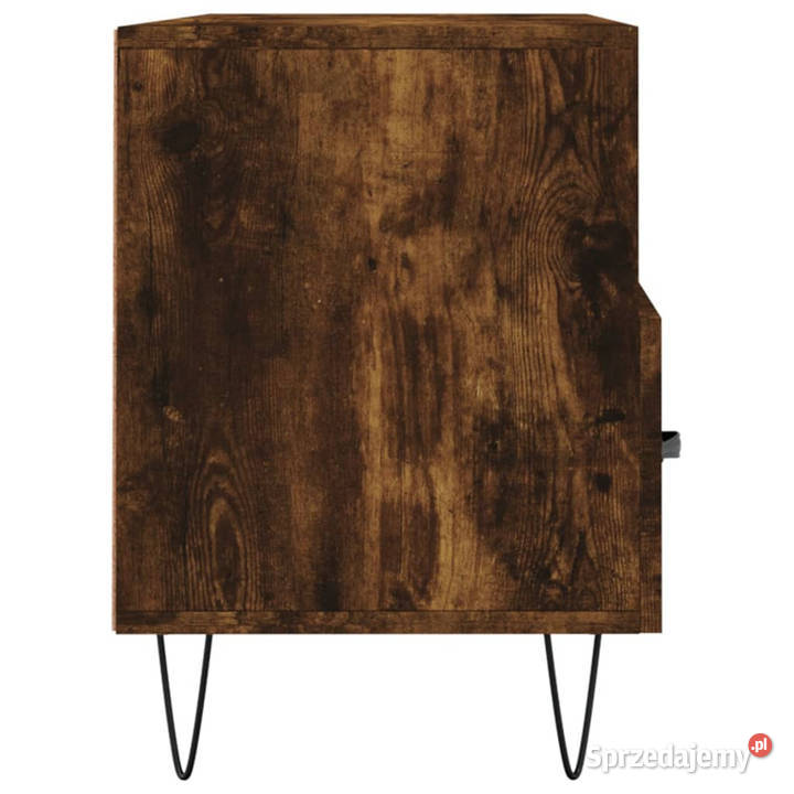 Szafka pod TV przydymiony dąb 102x36x50 WM829033 Warszawa