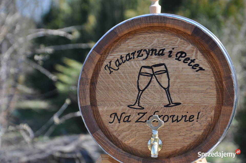 Beczka Dębowa 3L 4L 5L 10L 15L 20L Na Bimber Pozostałe Wrocław