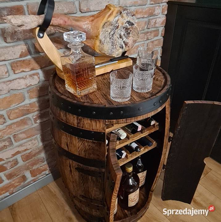 Beczka z drewna Sól