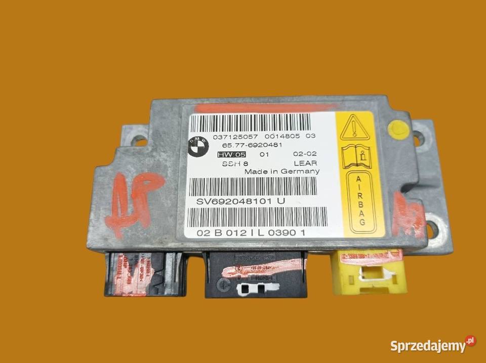 SENSOR AIRBAG 6920481 Bmw Seria 7 IV 20012008