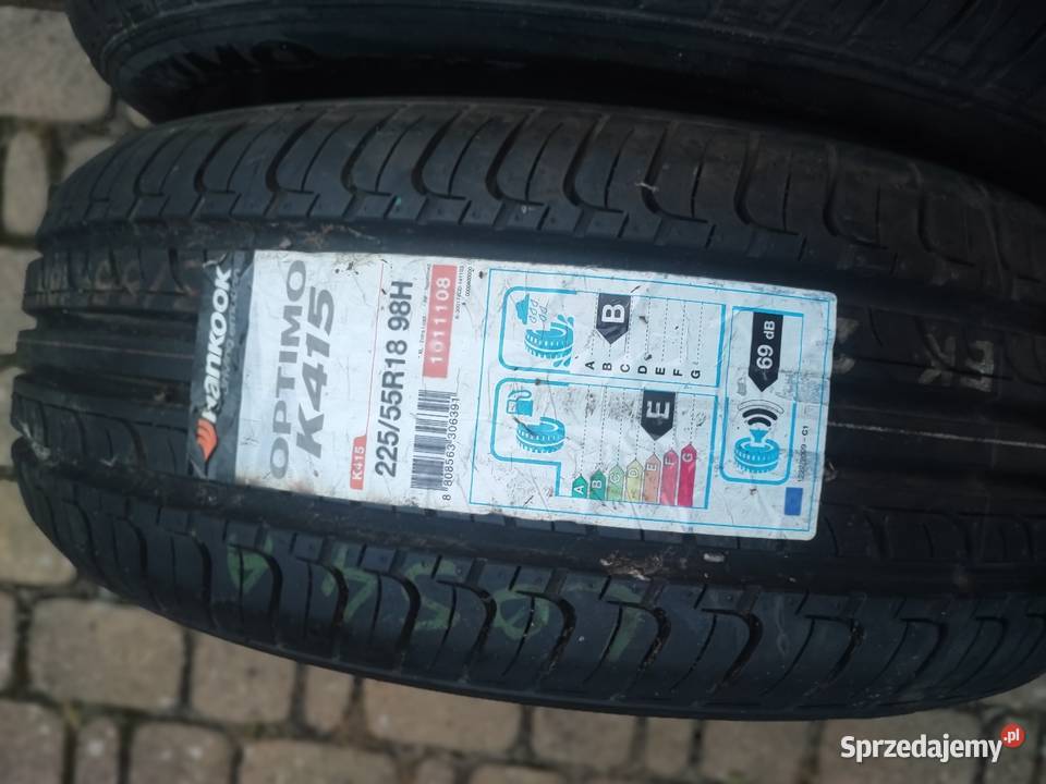 Nowe opony 2 sztuki hankook 22555 r18 sprzedam