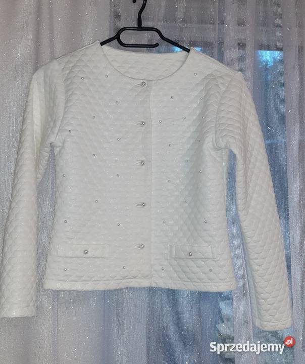 Bolerko komunijne z perełkami 146152 Borów