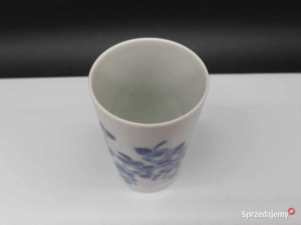 Porcelanowy Wazon Wallendorf Echt Kobalt Raszków
