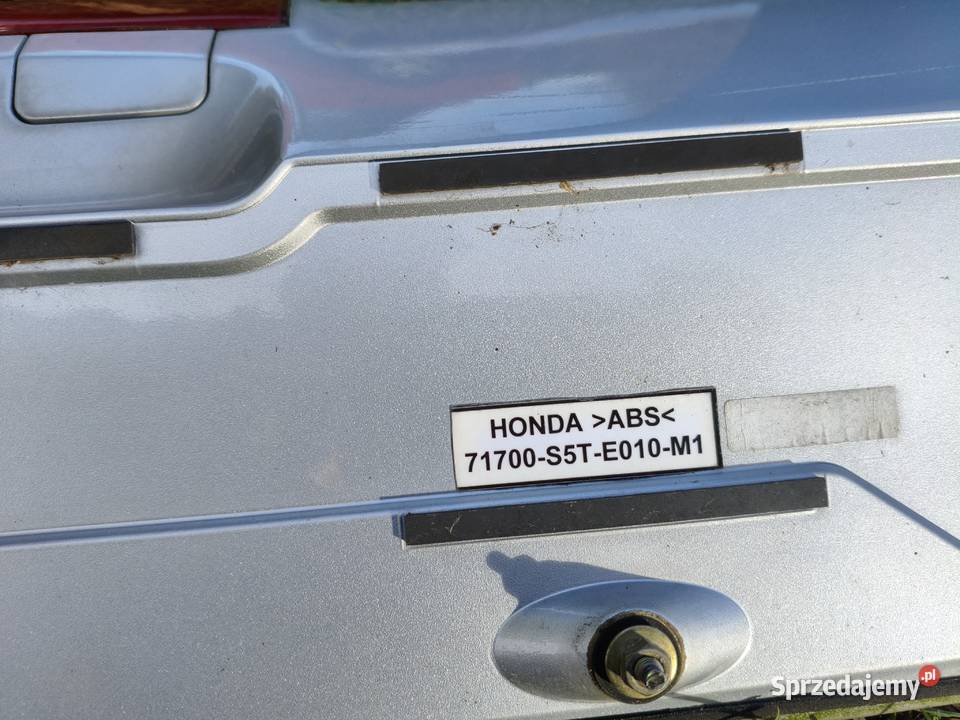 Dokładki zderzaków przód tył spoiler lotka Honda Chełm