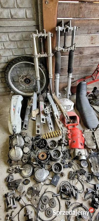 kawasaki klx 250 pozostałości części Wieluń