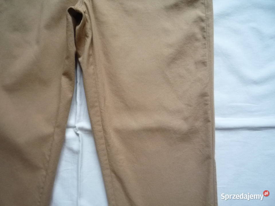HM 140 Beżowe Spodnie Chino Wiosna lato Szczecin