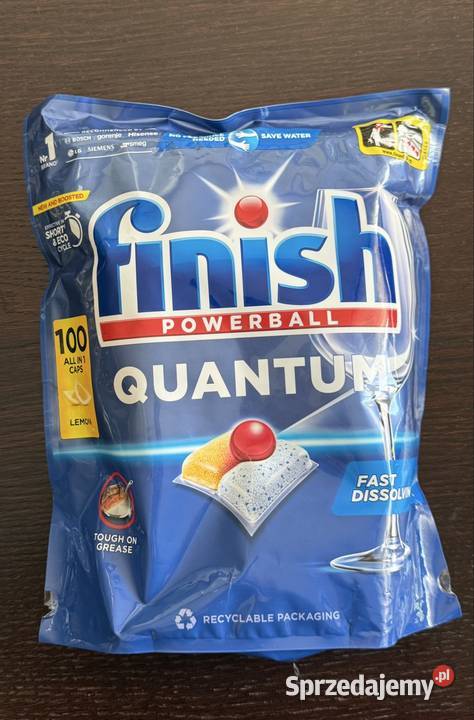 Finish Quantum Lemon 100 kapsułki do zmywarki Zamość