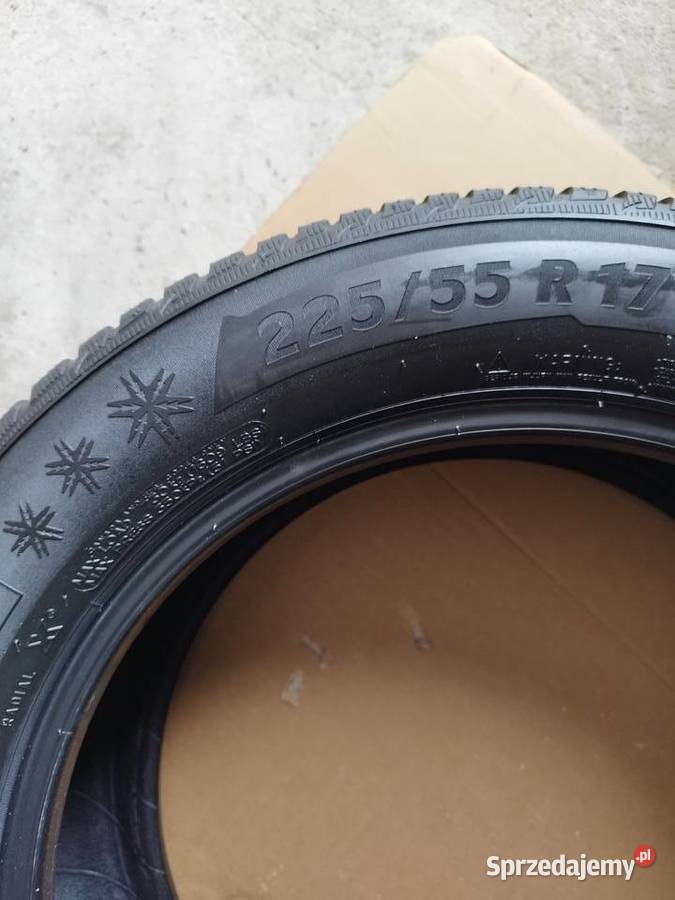 Opony zimowe Michelin Alpin 5 225 55 R17 z roku Warszawa