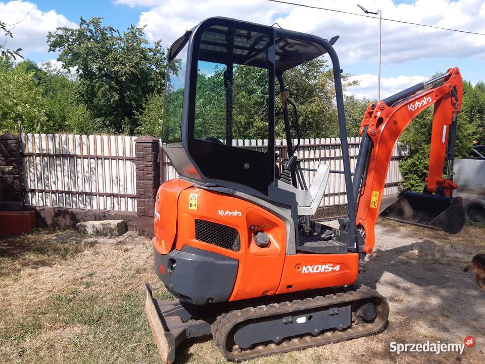 Minikoparka kubota kx 0154 jcb bobcat yanmar cat Majdan Królewski