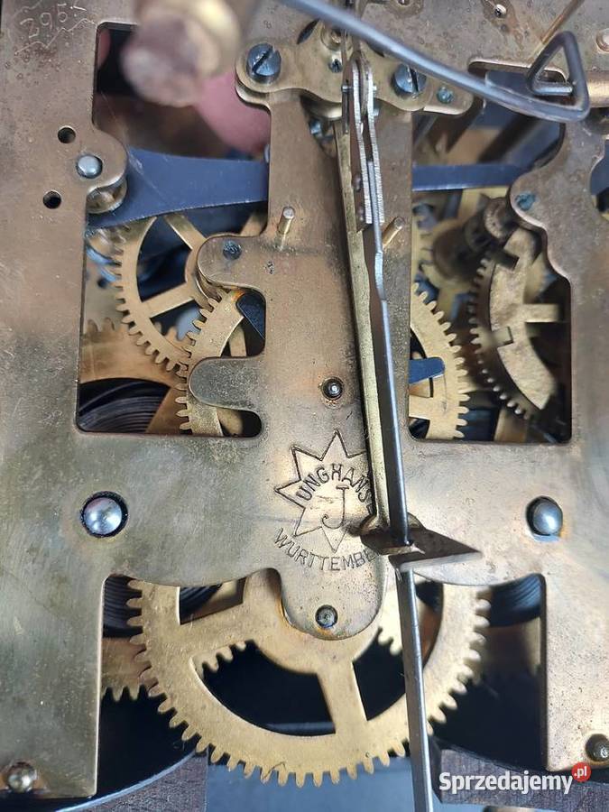 Stary zegar ścienny Junghans przedwojenny Tczew sprzedam