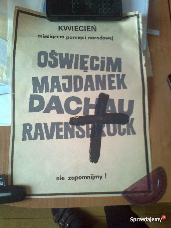 plakaty z okresu wojennego dolnośląskie Ziębice