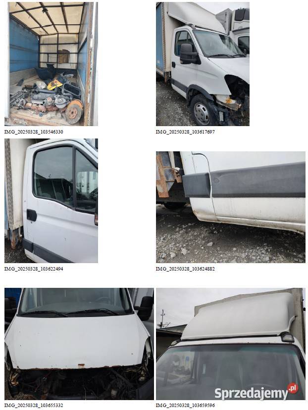 Zarządca sprzeda sam ciężarowy 35 t Iveco Daily Iveco Jasło