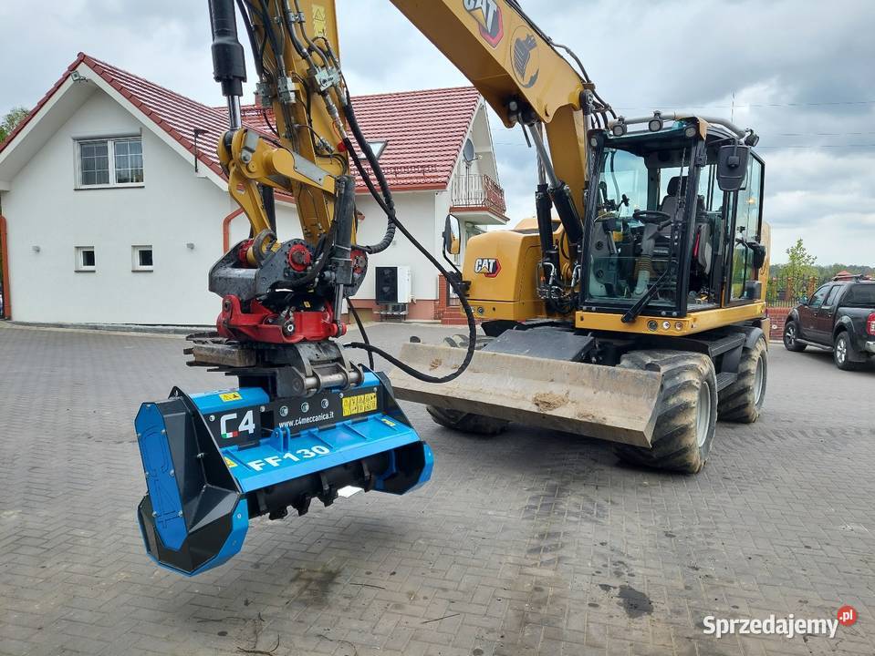 Mulczer leśny C4 FF130 koparek 1218 ton śląskie Rybnik