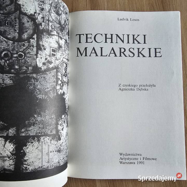 Techniki malarskie Ludwik Losos 1991r Oświęcim