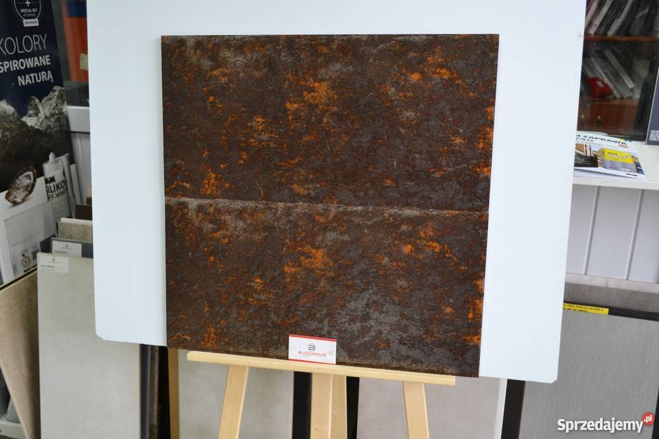 Gres płytka 30x60 Inox nowa gala Design stal Zakopane
